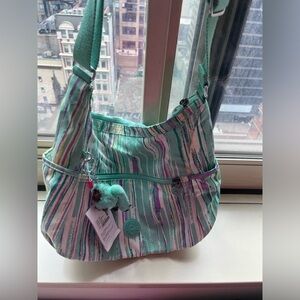 Kipling painterly st gr crossbody bag NWT